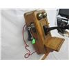 Image 3 : Antique Northern Electric Oak Wall Phone