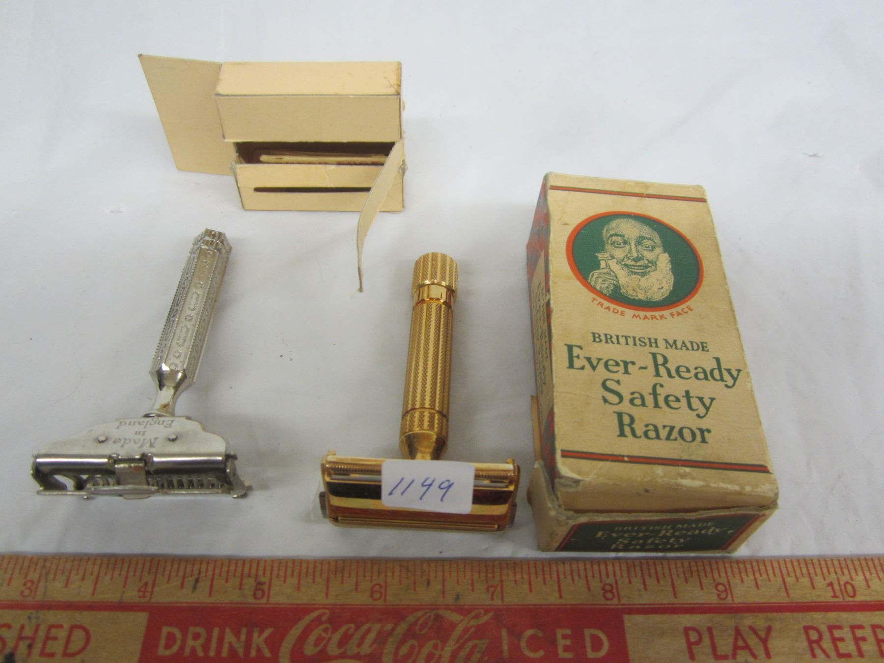 2 Antique Safety Razors