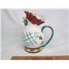Image 2 : Rooster Pitcher China 9 inches Tall