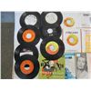 Image 2 : Large Lot of 45's Beatles , Big Bopper , Rolling Stones