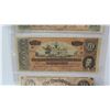 Image 3 : Set of 3 copies of Confederate States of America notes. Includes $1, $20 & $50 and date 1864. These 
