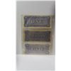Image 5 : Set of 3 copies of Confederate States of America notes. Includes $1, $20 & $50 and date 1864. These 