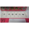 Image 5 : 1971 Israel 6-coin Official Mint Set. Housed in original case & box of issue.