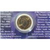 Image 4 : Portraits of Canada: Queen Elizabeth II One Dollar. BU coin is 2003 Loonie. Housed on a card.