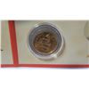 Image 3 : Christmas Blessing Half-Penny. Coin is a BU British 1967 Half-Penny.