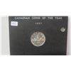 Image 2 : 1957 Canadian Coins of the Year Club Set. Complete. Scarce.