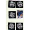 Image 1 : Guy Lafleur (1990-91) Card & 5 New Gretzky Stickers, Mint