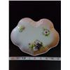Image 2 : James Kent Old Foley "Pansy" Made in England - Trinket dish and 2 trays
