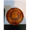 Image 2 : Vintage Amber Indiana Glass Cookie Jar