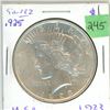 Image 1 : U.S. 1923 Peace dollar .925 silver gem