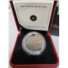 Image 2 : Canada 2007 $4 dollar giants of Pre-History pure silver proof