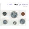 Image 2 : Canada 1965 year set .800 silver proof set