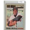 Image 1 : Topps 1970 Willie McCovey Giants card mint