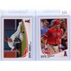 Image 1 : Topps 2013 Mike Trout 2 card lot mint condition
