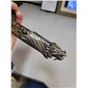 Image 6 : Ceremonial dragon head dagger & scabbard 9" stainless blade