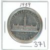 Image 1 : 1939 Canadian silver dollar