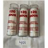 Image 1 : 3 x 120 hour emergency candles