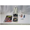 Image 1 : Rockets + Book + 1978 Flash Gordon Comic, 1 is a coin bank, 1 is a 1992 Matchbox