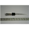 Image 6 : Letter Opener with 1981 Coin Set in it + Ranger Pocket Knife + Brass Change Plate