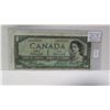 Image 1 : 1954 Devil’s Face $1. Beattie-Coyne signatures. DC-29b. LA Prefix. VF.