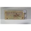 Image 1 : 1986 $2 Replacement. Thiessen-Crow signatures. BRX Replacement Prefix. BC-55bA. VF.