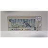 Image 1 : 1986 $5 Replacement. Thiessen-Crow signatures. FNX Replacement Prefix. BC-55bA. VF.