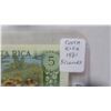 Image 2 : Costa Rica. Central Bank of Costa Rica. 1981 5 Colones. Ship & Market scene. EF.