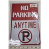 Image 1 : No parking - tin sign