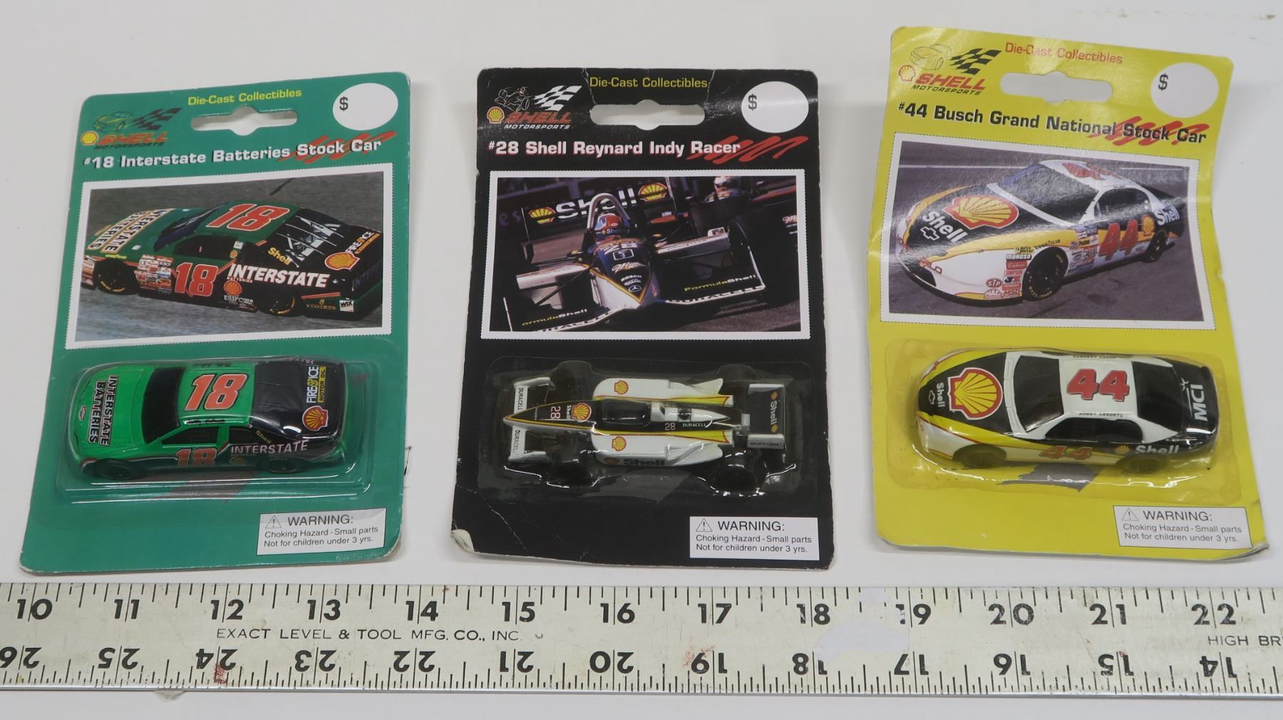 Shell Racing Toy Car 3 Shell Race Car Diecasts - Still in Packaging - Schmalz Auctions