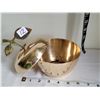 Image 2 : Brass apple trinket holder.