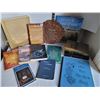 Image 1 : Religious book lot.  Wall hangings, bibles, music & song books.