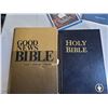 Image 2 : Religious book lot.  Wall hangings, bibles, music & song books.