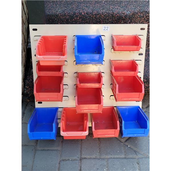 Wall Mount Small Parts Bins at James Oneill blog