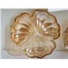 Image 2 : 1970's Jeanett carnival glass marigold clover dish