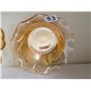 Image 3 : 1970's Jeanett carnival glass marigold clover dish