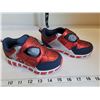 Image 8 : Marvel tin sign, comic style books & new size 9 kids Spiderman runners with flashing eyes.