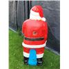 Image 3 : Very old outdoor, lighted Santa Claus. 44” tall