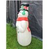 Image 2 : Vintage  outdoor lighted Frosty  Snowman. 39” high