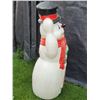 Image 4 : Vintage  outdoor lighted Frosty  Snowman. 39” high