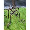 Image 3 : Wrought iron stand 41” with enclosed outdoor candle burner.