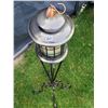 Image 5 : Wrought iron stand 41” with enclosed outdoor candle burner.