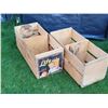 Image 4 : Mid century California orange divided wood crates.