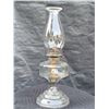 Image 1 : Clear vintage oil lamp.