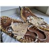 Image 3 : 1970's Sherpa Snow Claw aluminum & leather snowshoes. Excellent condition.