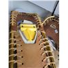 Image 4 : 1970's Sherpa Snow Claw aluminum & leather snowshoes. Excellent condition.