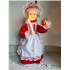 Image 3 : Vintage Christmas musical Grandma. Lighted candle, moving head & arms, 23” high. Music volume on /of