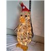 Image 5 : Working outdoor lighted penguin. Approx. 21” high.