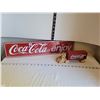 Image 1 : Coca-Cola tin sign & wooden semi-truck coin bank.