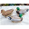 Image 1 : 3 Stormfront decoy ducks with weights. 2 male, 1 female