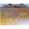 Image 9 : Vintage beautiful hand tooled soft leather Egyptian handbag.